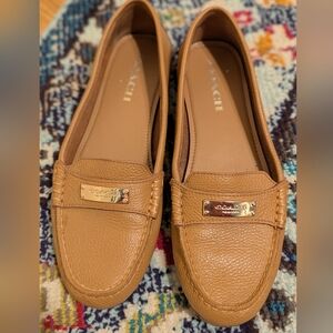 Coach Fredrica Women's Tan Loafers